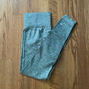 Green Gymshark vital seamless leggings